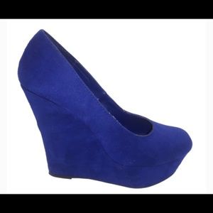 Brash high heel wedges